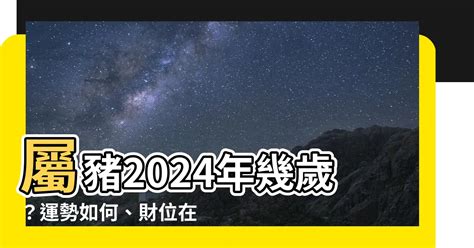 屬豬虛歲幾歲|屬豬年份｜2024年幾歲？屬豬出生年份+歲數一